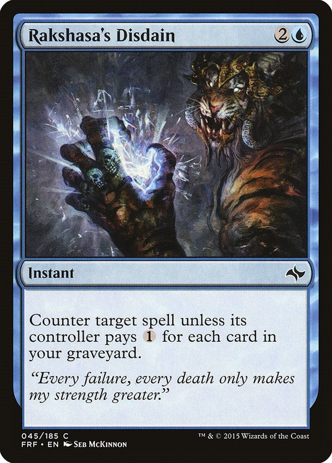 Rakshasa's Disdain (45) (FRF) Japanese