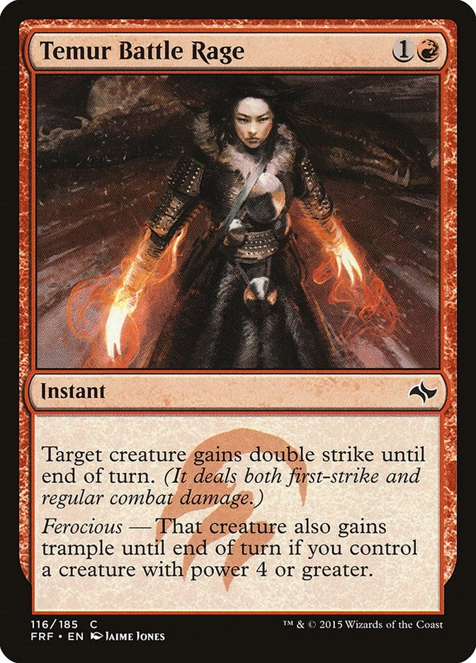 Temur Battle Rage (116) (FRF) Japanese