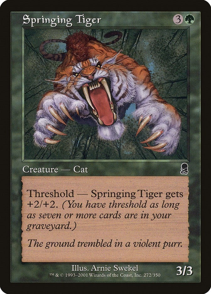 Springing Tiger (272) (ODY) Japanese
