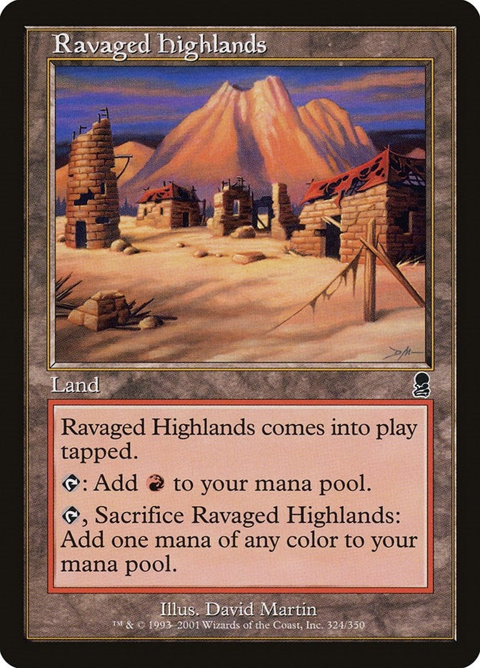 Ravaged Highlands (324) (ODY) French