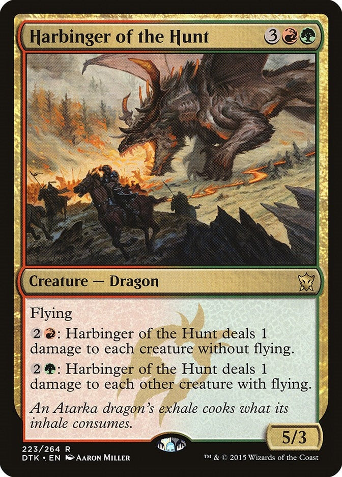 Harbinger of the Hunt (223) (DTK) Japanese