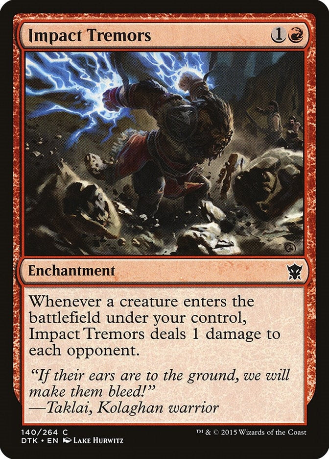Impact Tremors (140) (DTK) Japanese