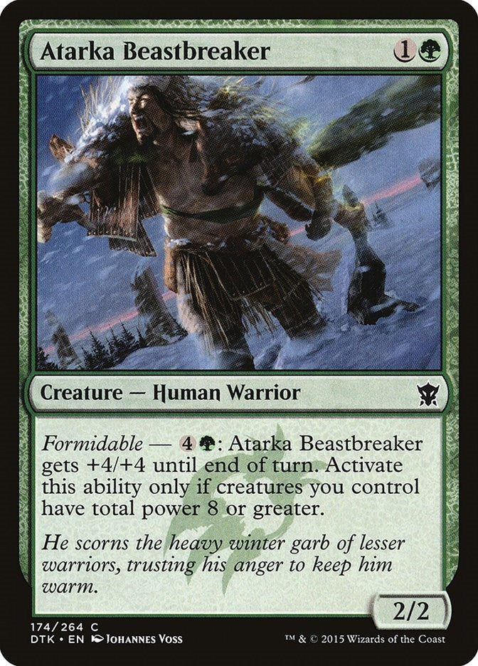 Atarka Beastbreaker (174) (DTK) Japanese