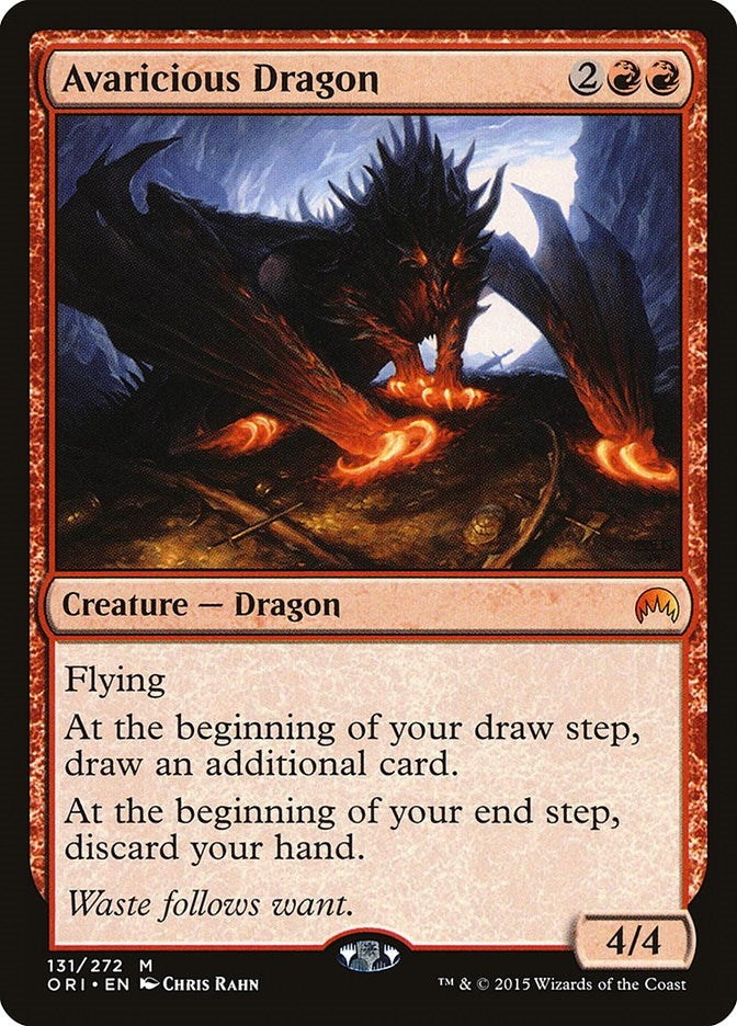 Avaricious Dragon (131) (ORI) Japanese