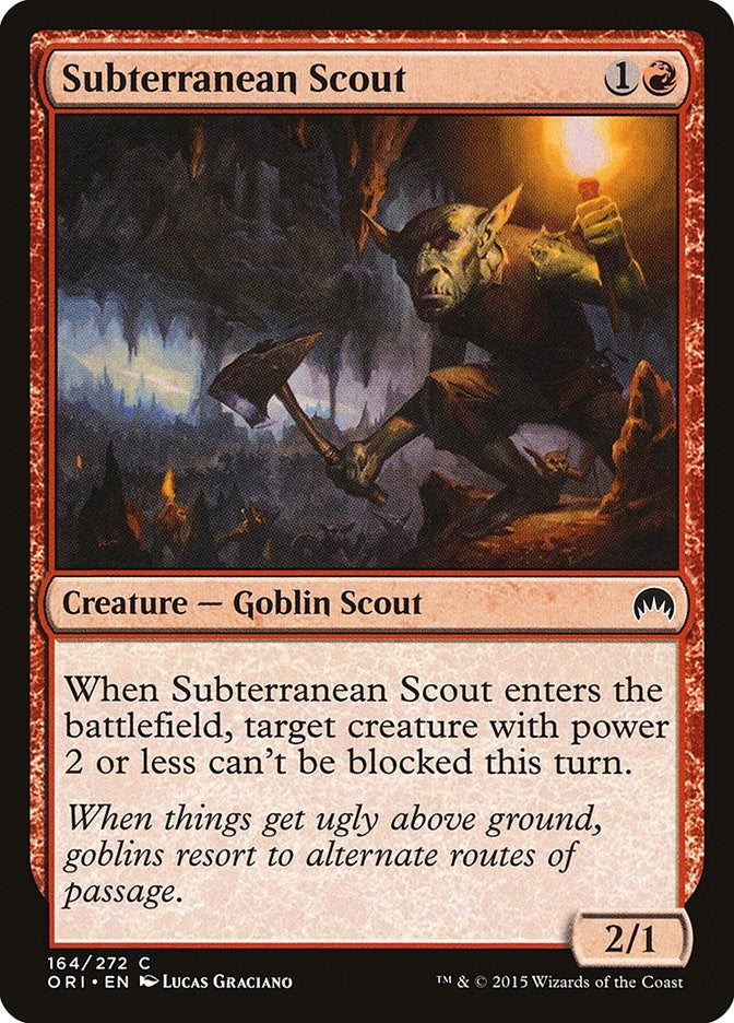 Subterranean Scout (164) (ORI)