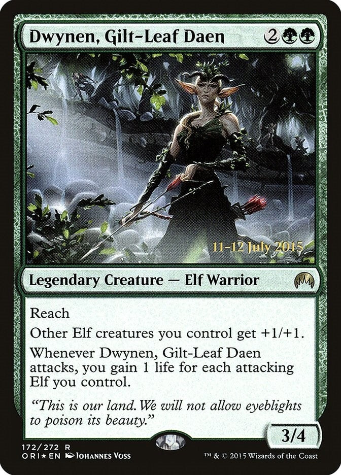 Image for Dwynen, Gilt-Leaf Daen (172) (PRE) - Magic: The Gathering