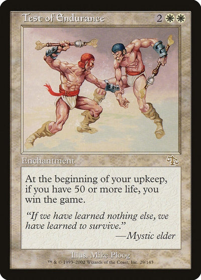 Test of Endurance (29) (JUD)