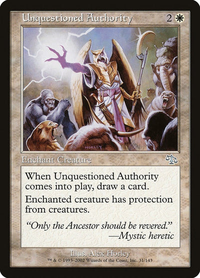 Unquestioned Authority (31) (JUD) Japanese