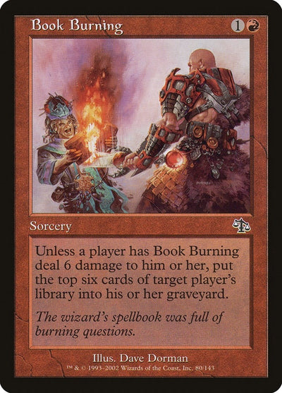 Book Burning (80) (JUD)