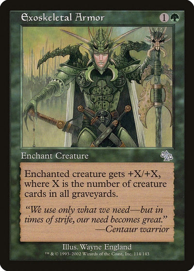 Exoskeletal Armor (114) (JUD)