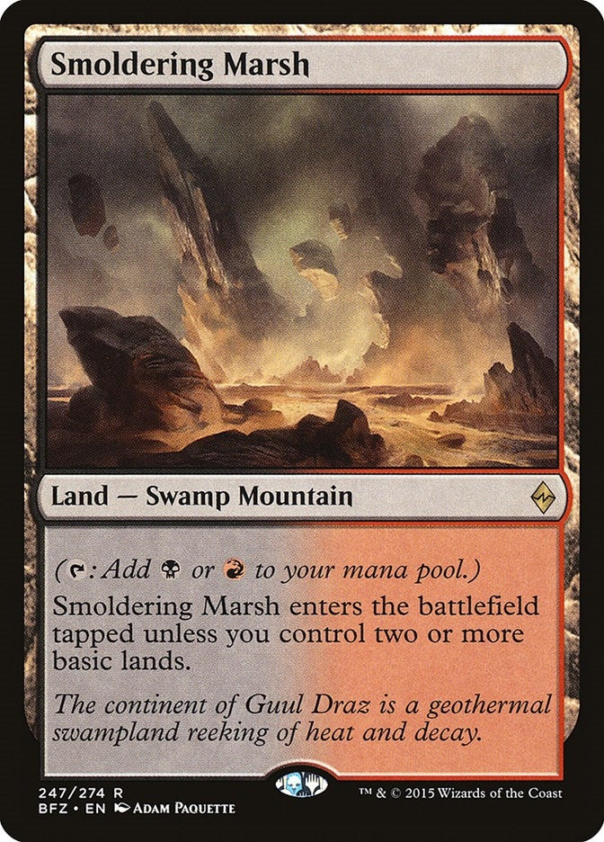 Smoldering Marsh (247) (BFZ)