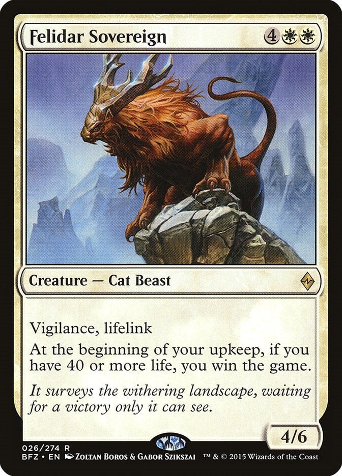 Felidar Sovereign (26) (BFZ) Spanish