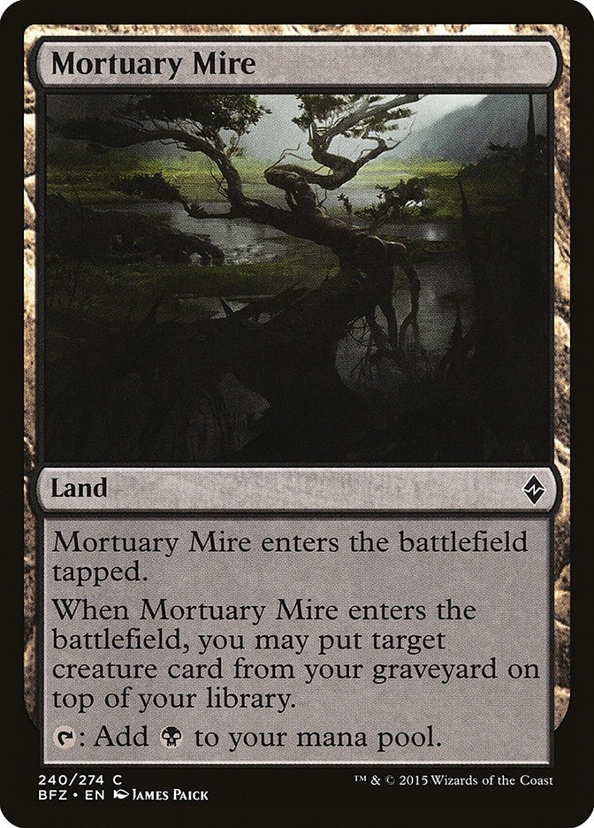 Mortuary Mire (240) (BFZ) Japanese