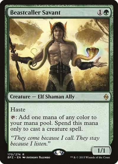Beastcaller Savant (170) (BFZ)