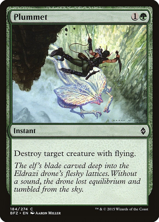 Plummet (184) (BFZ) Japanese