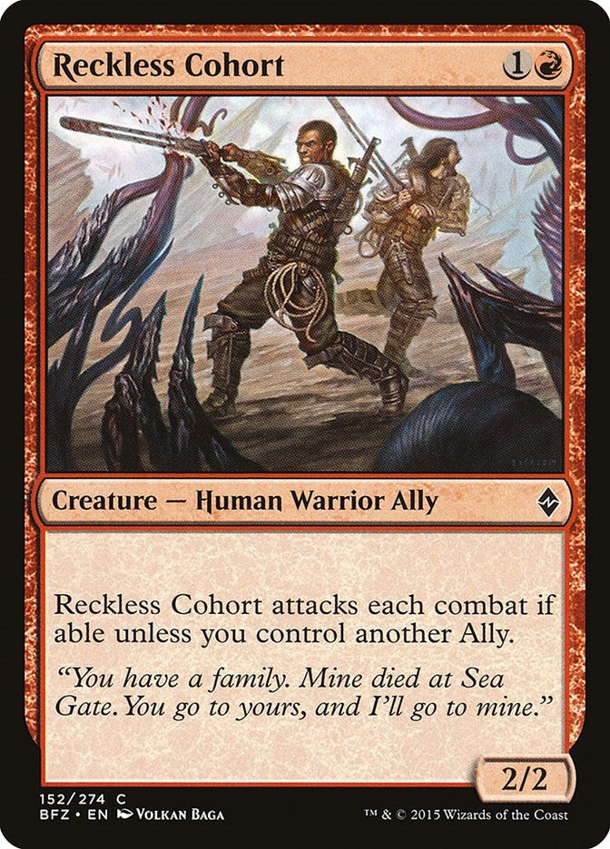Reckless Cohort (152) (BFZ) Japanese