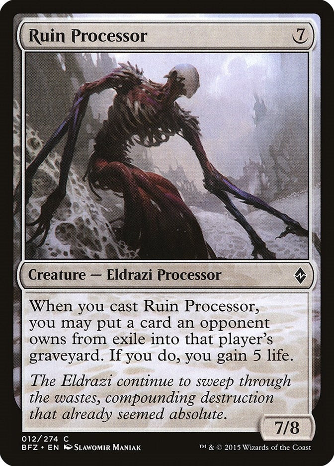 Ruin Processor (12) (BFZ) Japanese