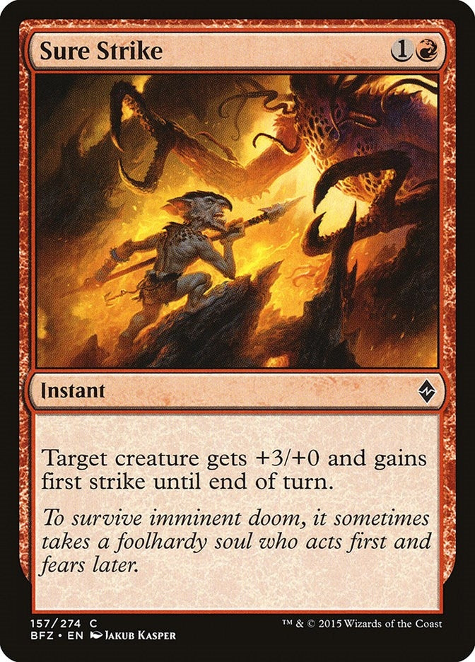 Sure Strike (157) (BFZ) Japanese