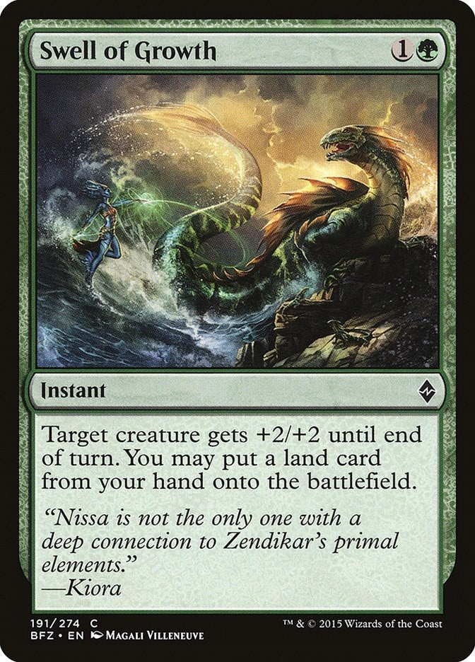 Swell of Growth (191) (BFZ) Japanese