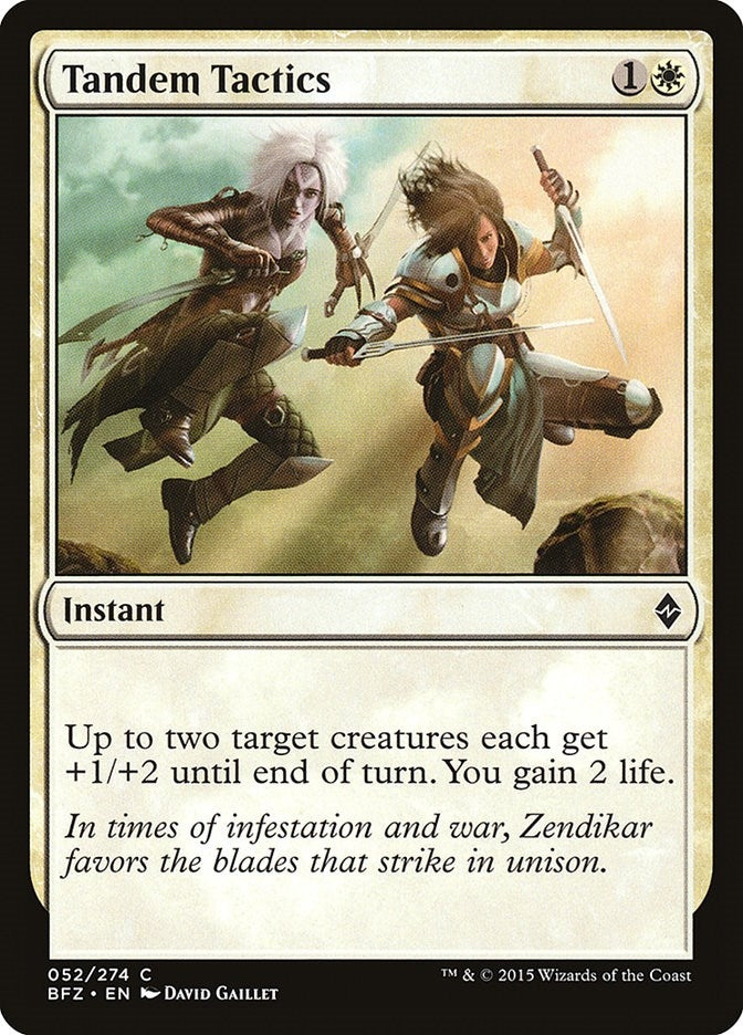 Tandem Tactics (52) (BFZ) Japanese
