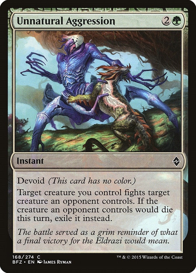 Unnatural Aggression (168) (BFZ) Japanese