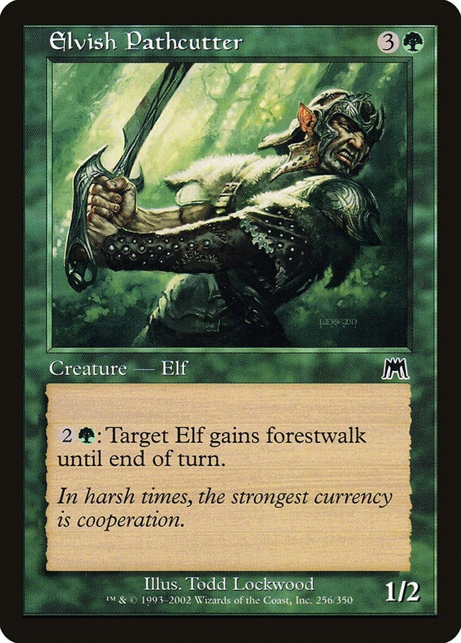 Elvish Pathcutter (256) (ONS) Japanese