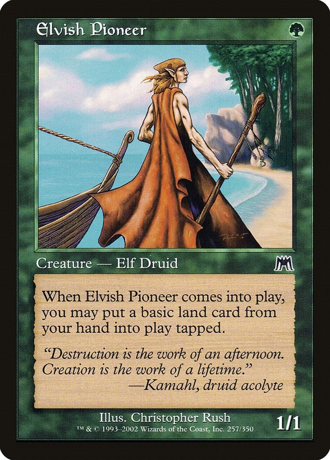 Elvish Pioneer (257) (ONS) Japanese
