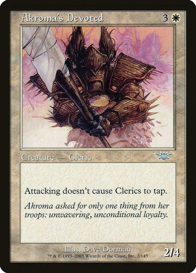 Akroma's Devoted (2) (LGN) Japanese