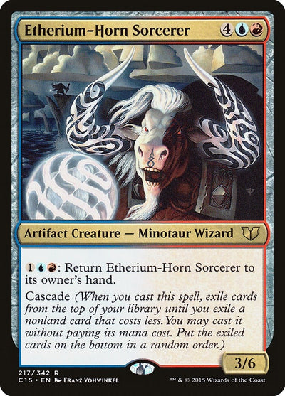 Etherium-Horn Sorcerer (217) (C15)