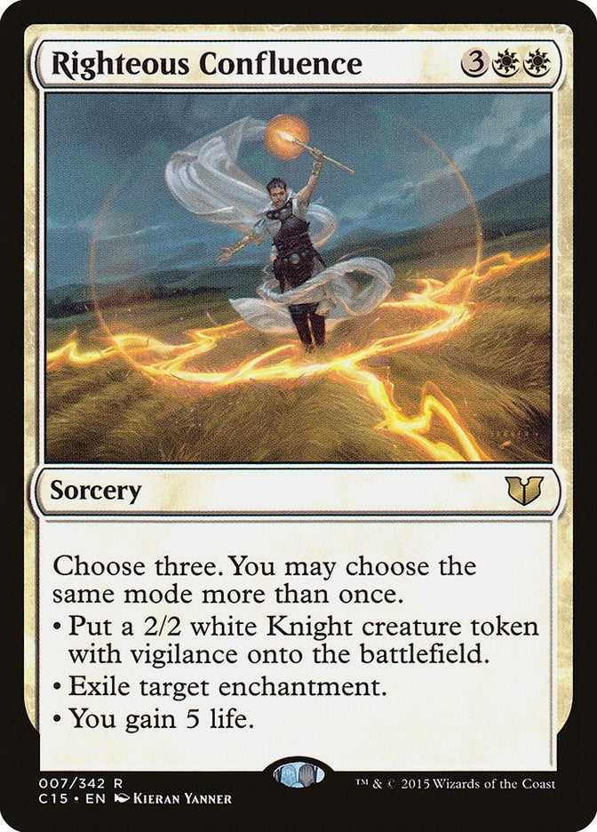 Righteous Confluence (7) (C15) Spanish