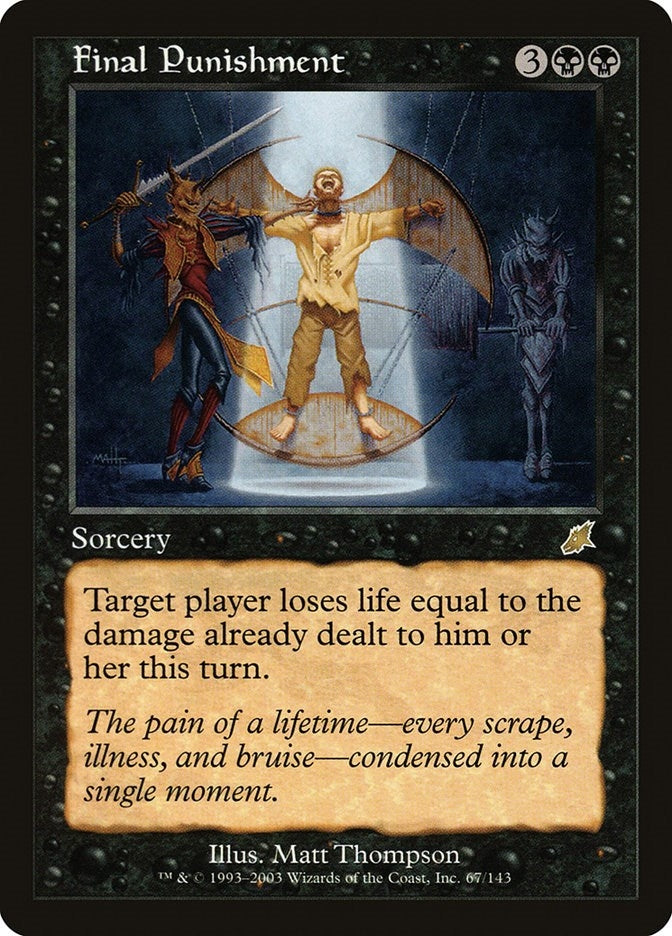 Final Punishment (67) (SCG) French