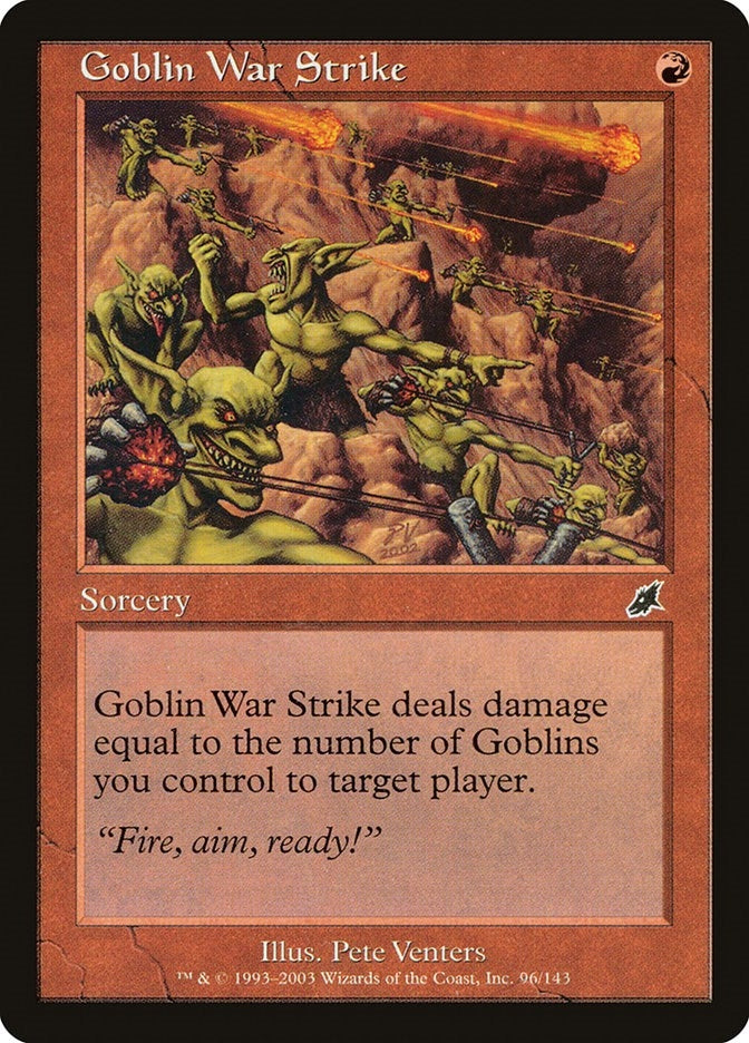 Goblin War Strike (96) (SCG) Japanese