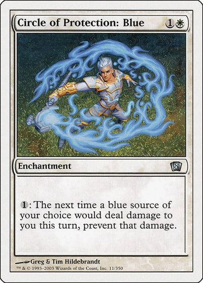 Circle of Protection: Blue (11) (8ED)