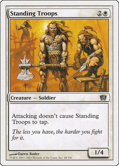 Standing Troops (48) (8ED)