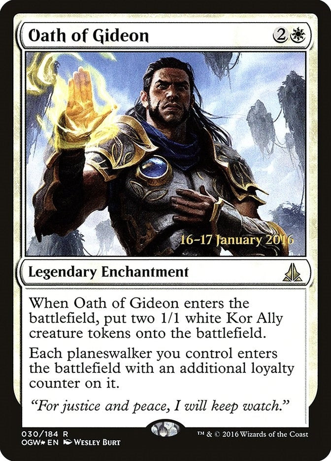 Oath of Gideon (30) (PRE) Japanese