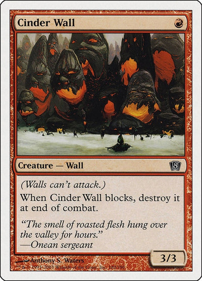Cinder Wall (182) (8ED)