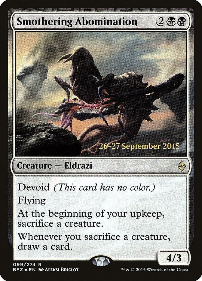 Image for Smothering Abomination (99) (PRE) - Magic: The Gathering