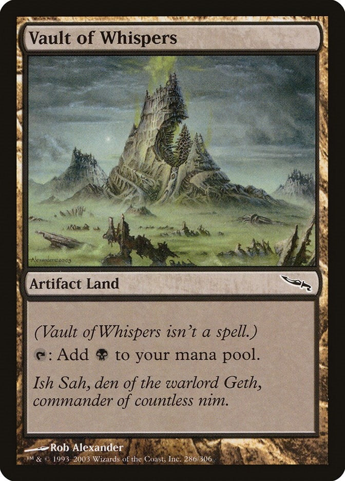 Vault of Whispers (286) (MRD) Japanese