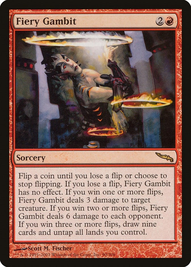 Fiery Gambit (90) (MRD) Japanese