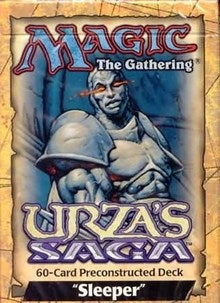 Image for Urza's Saga Theme Deck - Sleeper - Magic: The Gathering