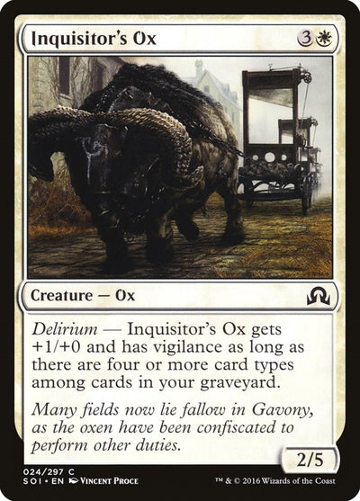 Inquisitor's Ox (24) (SOI)