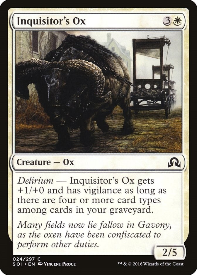 Inquisitor's Ox (24) (SOI) Japanese