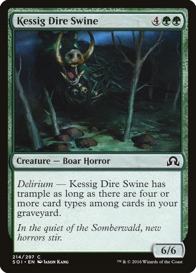 Kessig Dire Swine (214) (SOI) Japanese