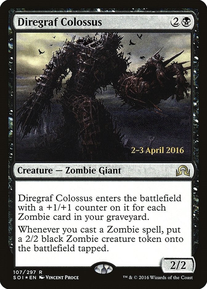 Image for Diregraf Colossus (107) (PRE) - Magic: The Gathering