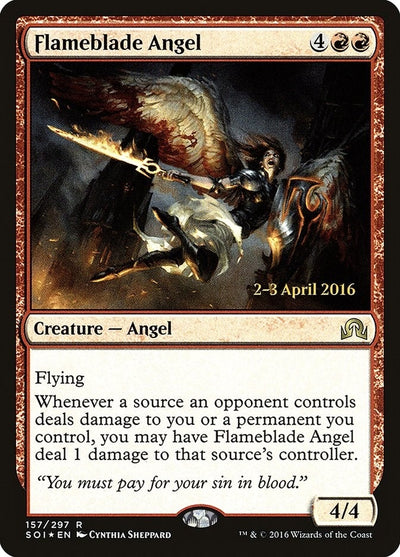 Flameblade Angel (157) (PRE) Japanese