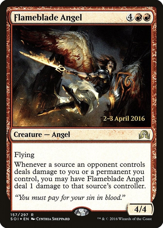 Flameblade Angel (157) (PRE) Japanese