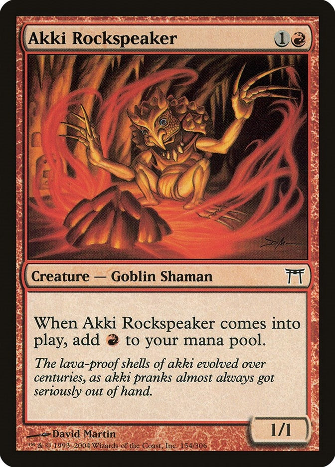 Akki Rockspeaker (154) (CHK) Japanese