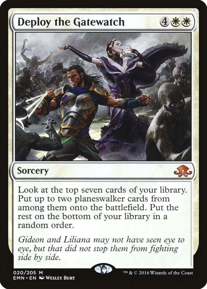 Deploy the Gatewatch (20) (EMN) Spanish