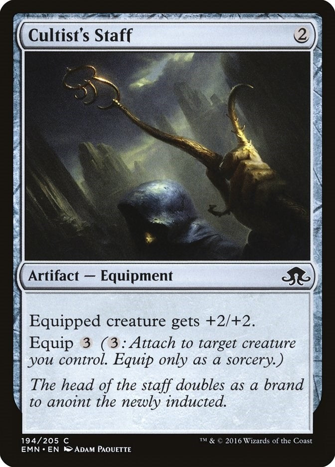 Cultist's Staff (194) (EMN) Japanese