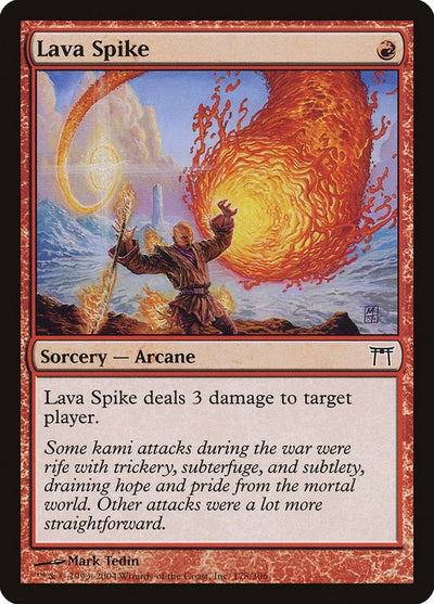 Lava Spike (178) (CHK)
